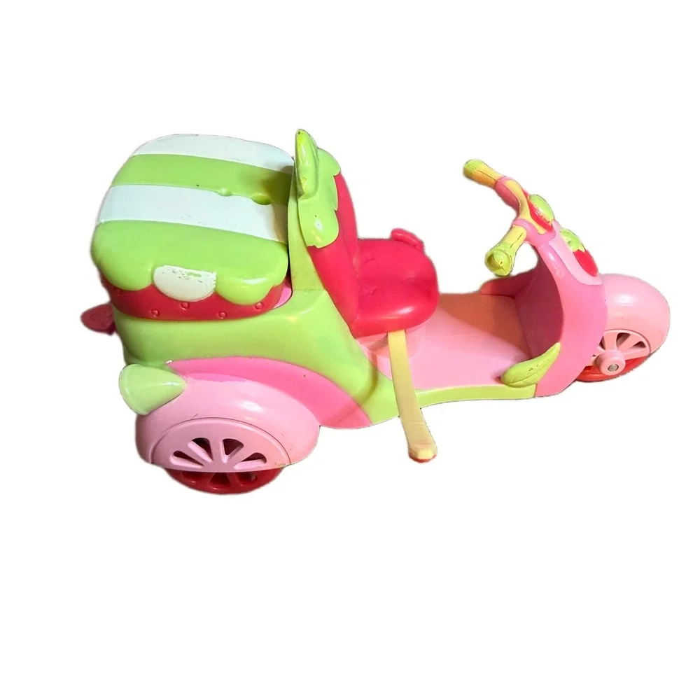 Strawberry Shortcake Doll and Delivery Scooter Trike Playset Pink Green Toy